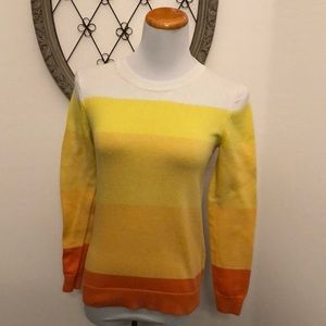candy corn sweater